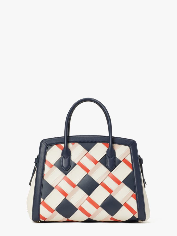 Woven satchel discount