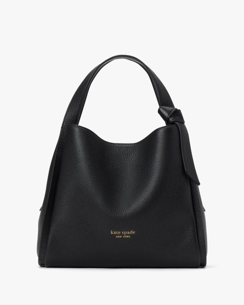 Kate Spade,ノット ミディアム クロスボディ トート,トートバッグ,ブラック