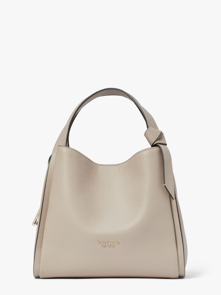 Kate Spade,ノット ミディアム クロスボディ トート,ハンドバッグ,マッシュルームキャップ