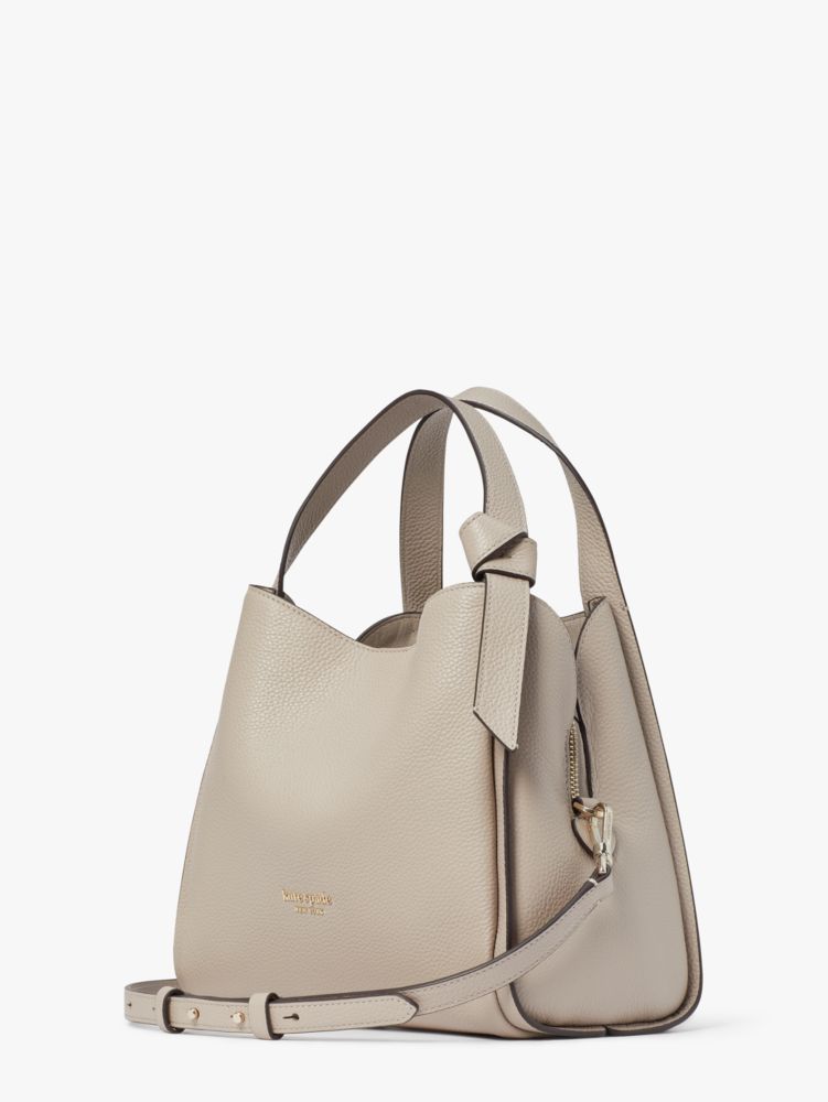 Kate Spade,ノット ミディアム クロスボディ トート,ハンドバッグ,マッシュルームキャップ