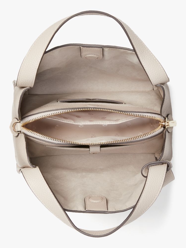Kate Spade,ノット ミディアム クロスボディ トート,ハンドバッグ,マッシュルームキャップ