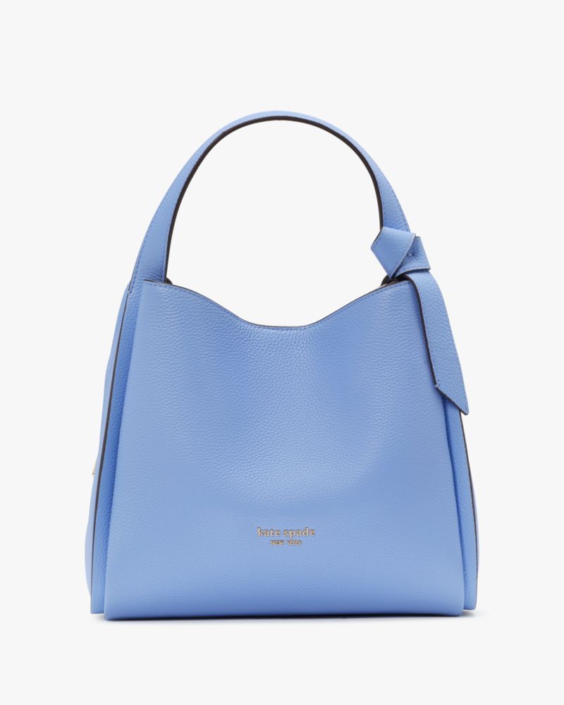 Kate Spade,Knott Medium Crossbody Tote,Blue