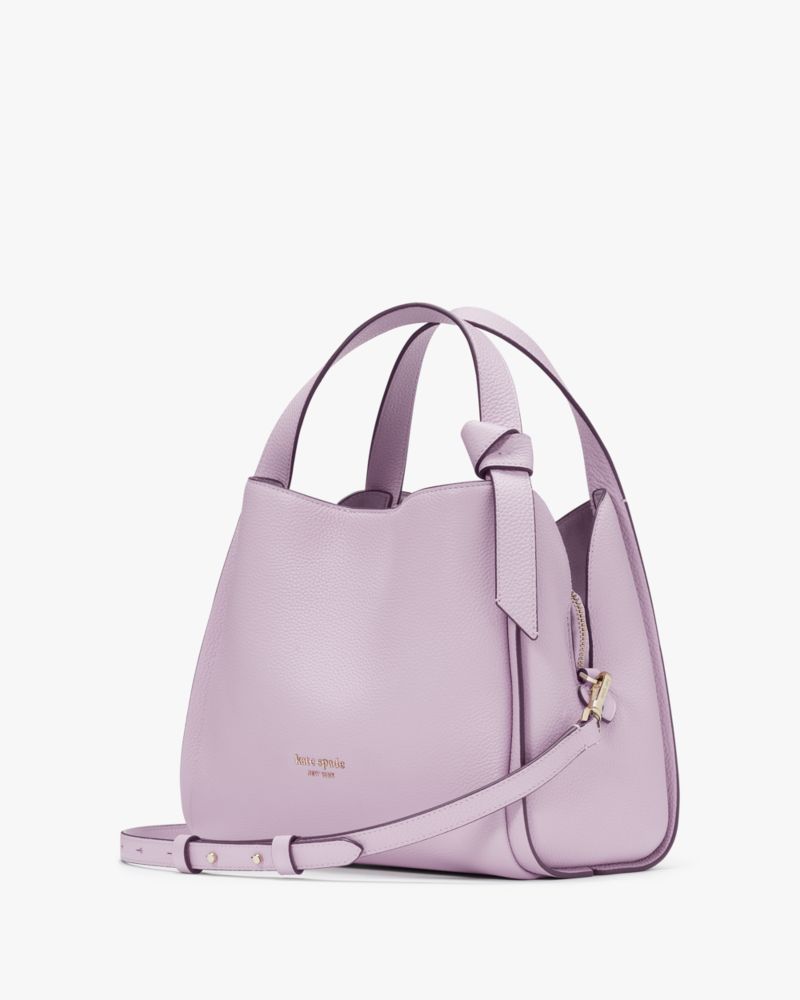 Kate Spade,ノット ミディアム クロスボディ トート,ハンドバッグ,バイオレットミスト