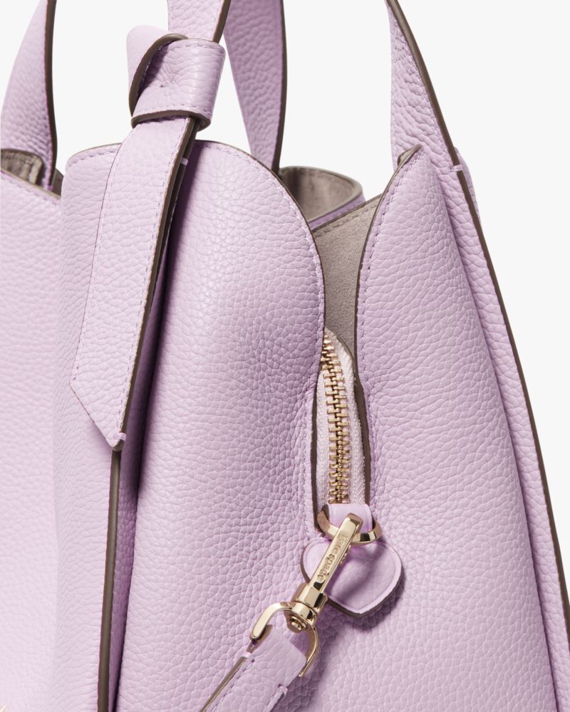 Kate Spade,ノット ミディアム クロスボディ トート,ハンドバッグ,バイオレットミスト