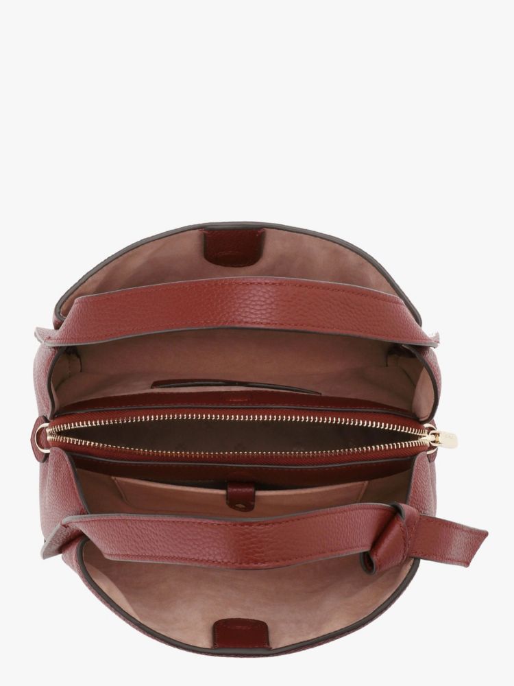 Kate Spade,ノット ミディアム クロスボディ トート,ハンドバッグ,ﾃﾞｨｰﾌﾟﾉヴｧ