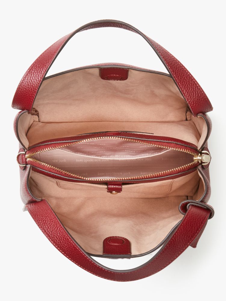 Kate Spade,ノット ミディアム クロスボディ トート,ハンドバッグ,ﾃﾞｨｰﾌﾟﾉヴｧ