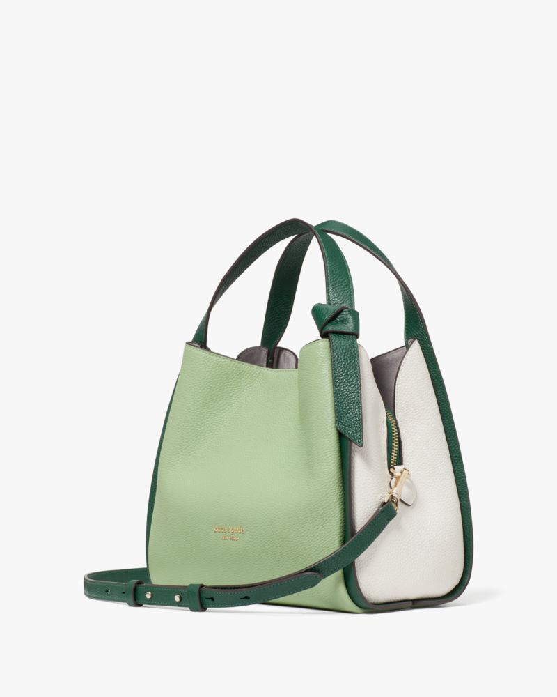 Kate Spade,ノット カラーブロック ミディアム クロスボディ トート,トートバッグ,ビーチガラスマルチ