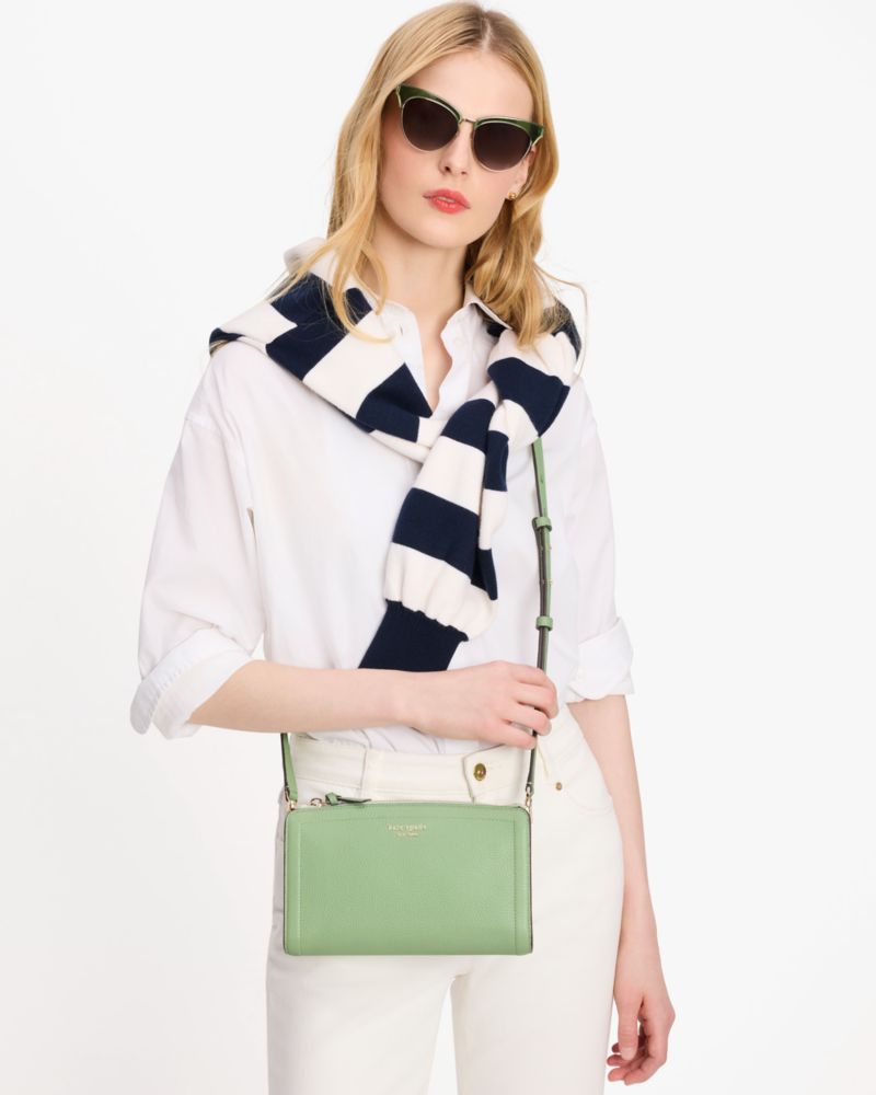 Kate Spade,knott small crossbody,crossbody bags,Small,Beach Glass