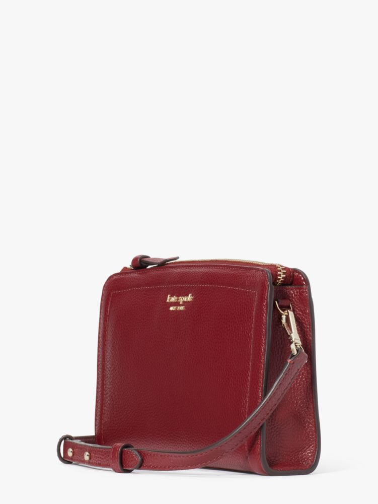 Kate Spade,knott small crossbody,crossbody bags,Small,Autumnal Red