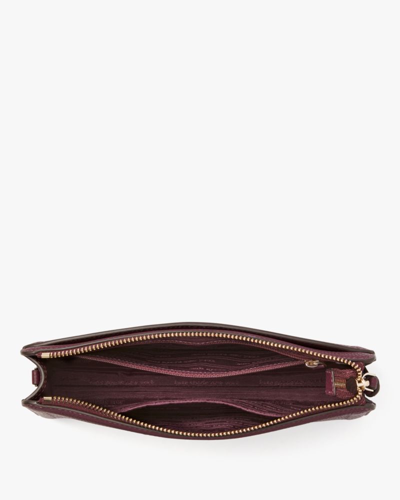 Kate Spade,knott small crossbody,crossbody bags,Small,Deep Cherry