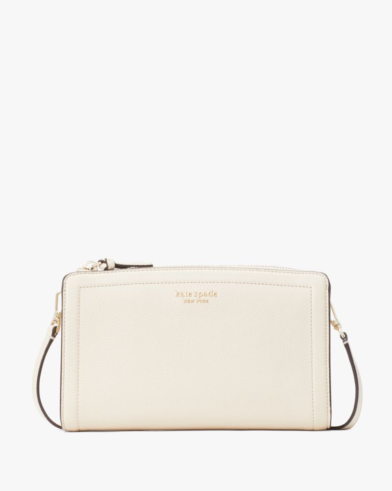 Kate Spade,Knott Small Crossbody,crossbody bags,Small,Evening,Milk Glass