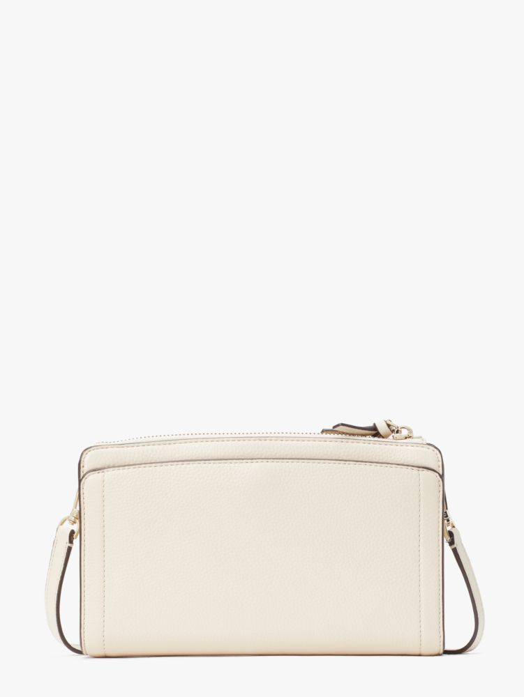 Kate Spade,Knott Small Crossbody,Leather,Crossbody,Logo,Color Metal,Casual,Cream