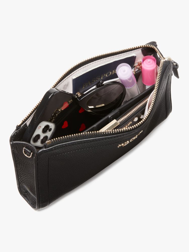 Buy Kate Spade Black Glitter On Mini Cross Body Bag Online @ Tata