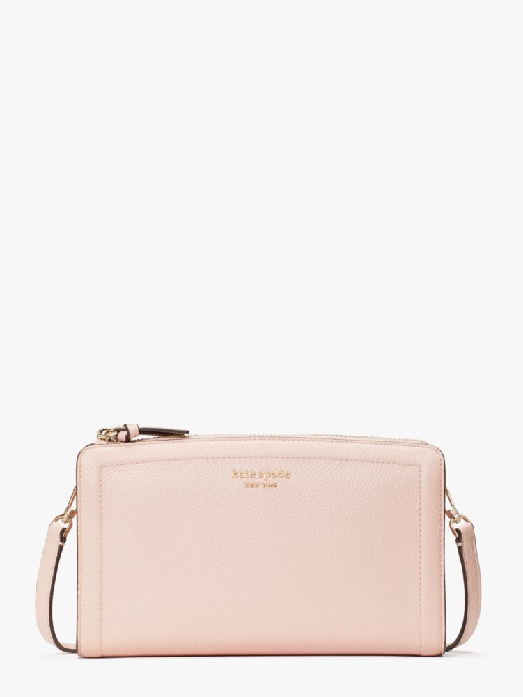 Kate Spade New York Knott Large Satchel (Mochi Pink) Cross Body