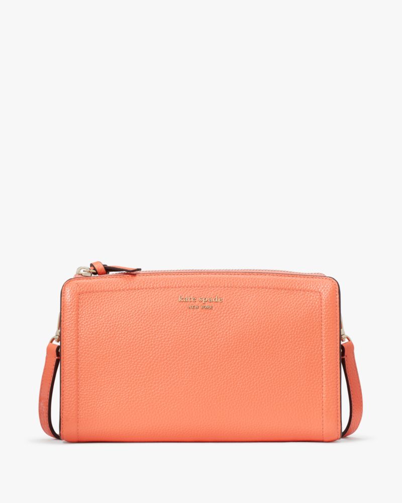 Kate Spade,knott small crossbody,crossbody bags,Small,Melon Ball