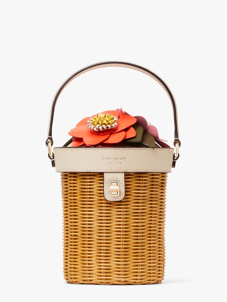 Kate spade rattan purse sale