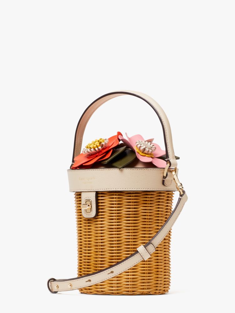 Petal Wicker Flower Pot Crossbody Kate Spade New York