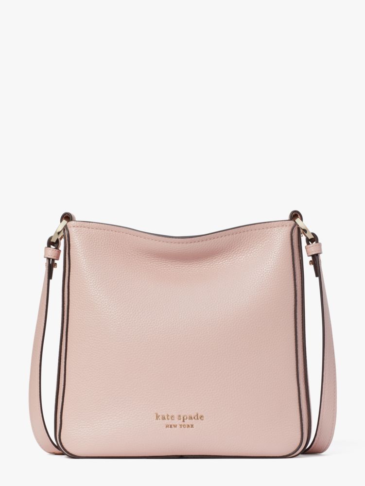 Kate Spade,Hudson Small Messenger Bag,crossbody bags,Small,French Rose