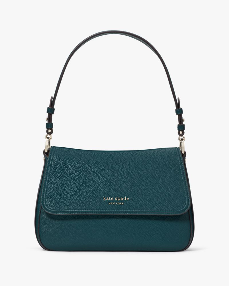 Kate Spade,Hudson Medium Convertible Shoulder Bag,shoulder bags,Medium,Artesian Green