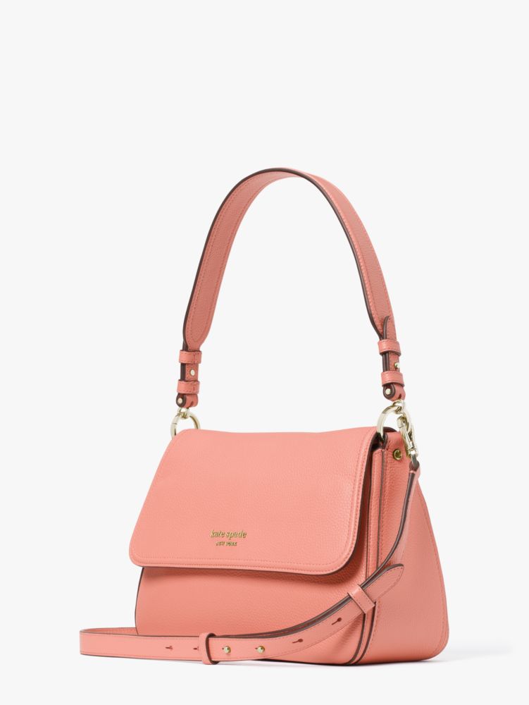 Kate Spade,Hudson Medium Convertible Shoulder Bag,shoulder bags,Medium,Garden Rose