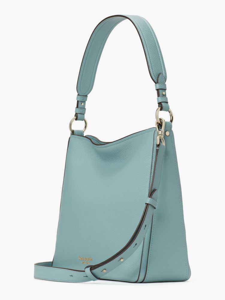 Kate Spade,Hudson Large Hobo Bag,shoulder bags,Large,Agean Teal