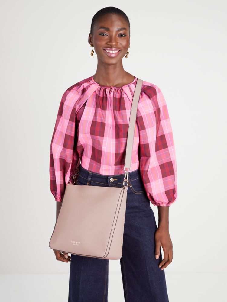 Kate Spade,Hudson Large Hobo Bag,shoulder bags,Large,French Rose