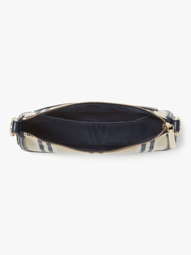 Kate Spade,hudson striped canvas medium convertible crossbody,Medium,