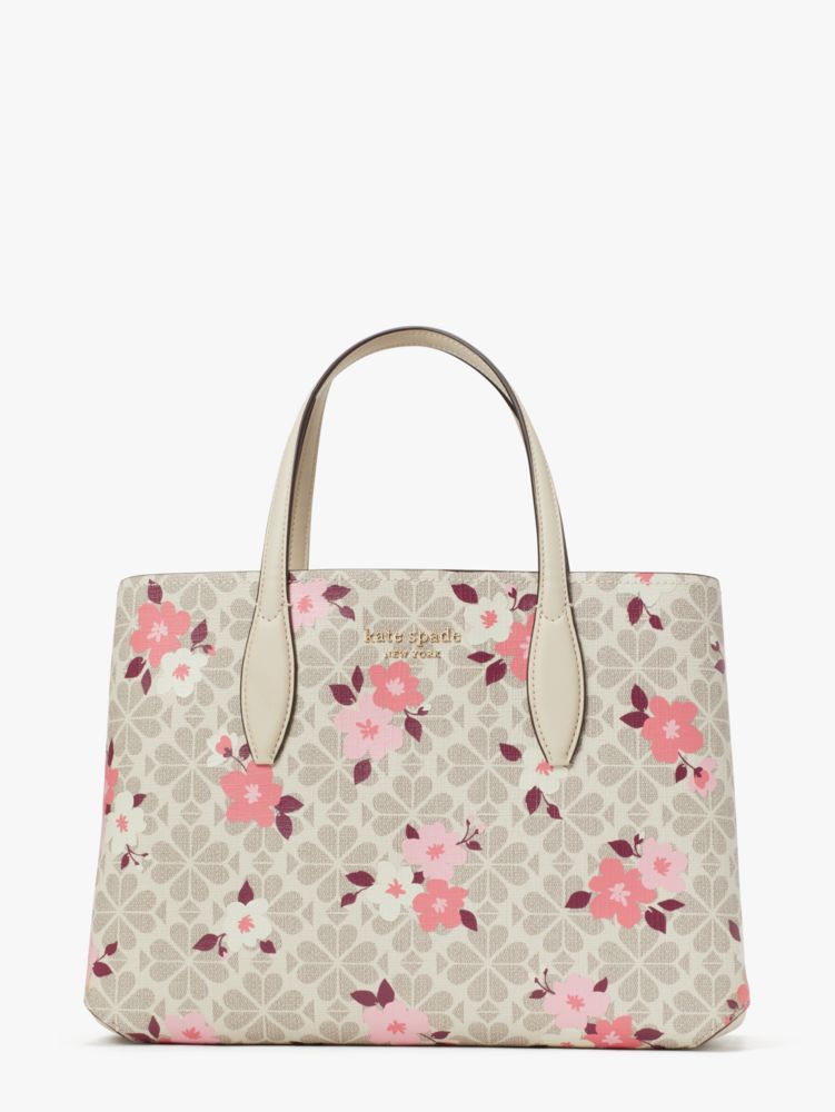 Kate Spade Flower Coated Canvas All Day Medium Satchel