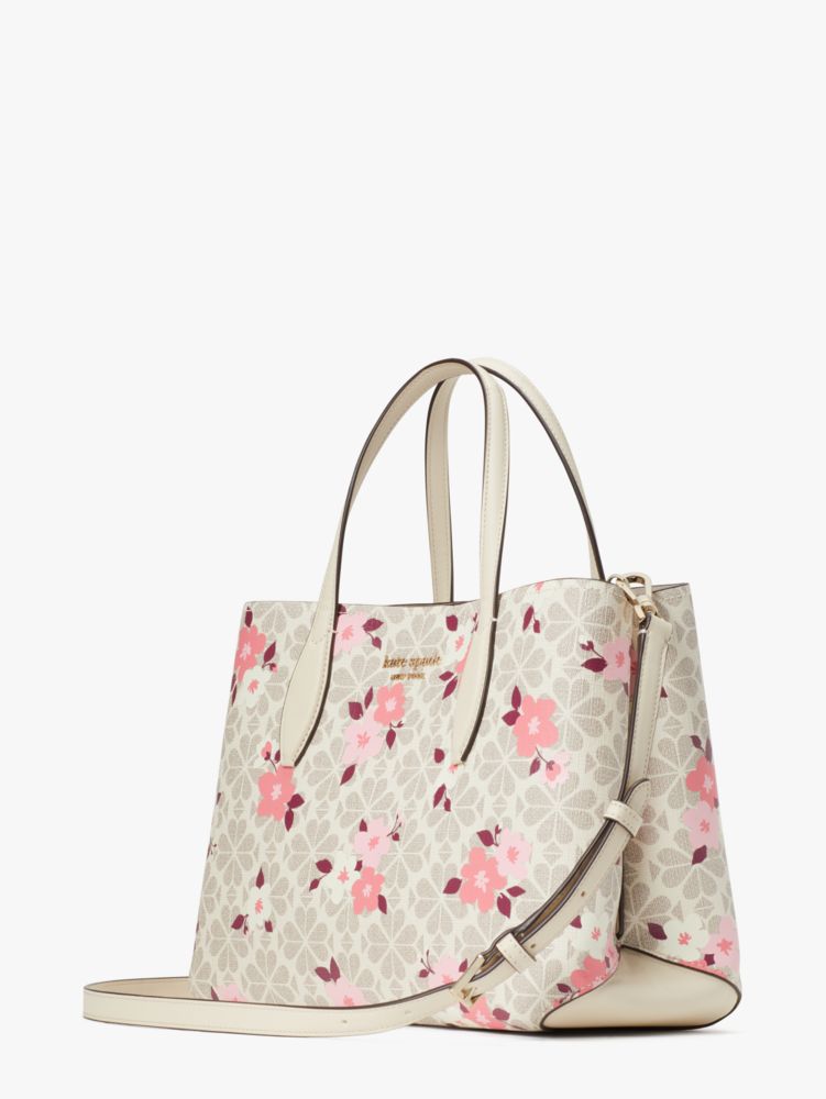 Spade Flower Cherry Blossom All Day Medium Satchel