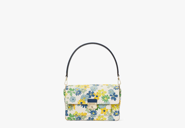 Kate Spade,Voyage Floral Medley Medium Shoulder Bag,Medium, image number 0