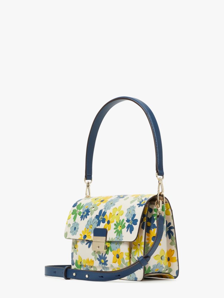 Kate Spade,Voyage Floral Medley Medium Shoulder Bag,Medium,