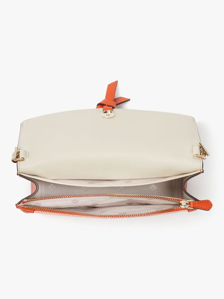 Kate Spade,Knott Canvas Flap Crossbody,