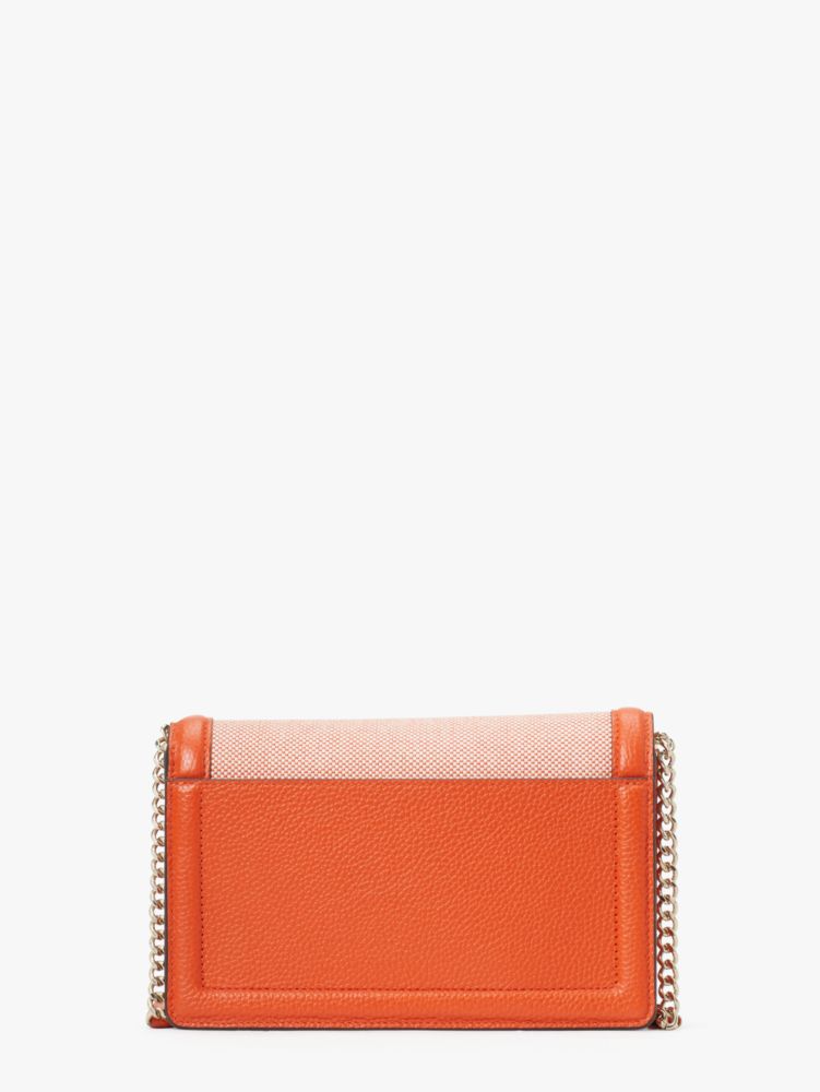 Kate Spade,Knott Canvas Flap Crossbody,