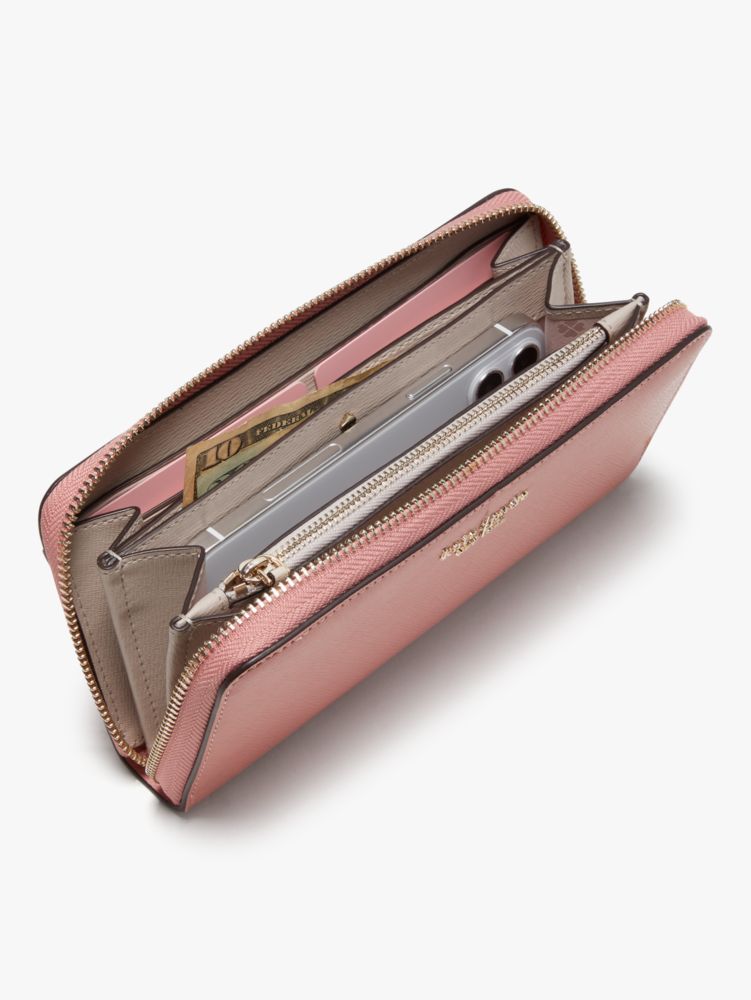 Petal Zip Around Continental Wallet Kate Spade New York