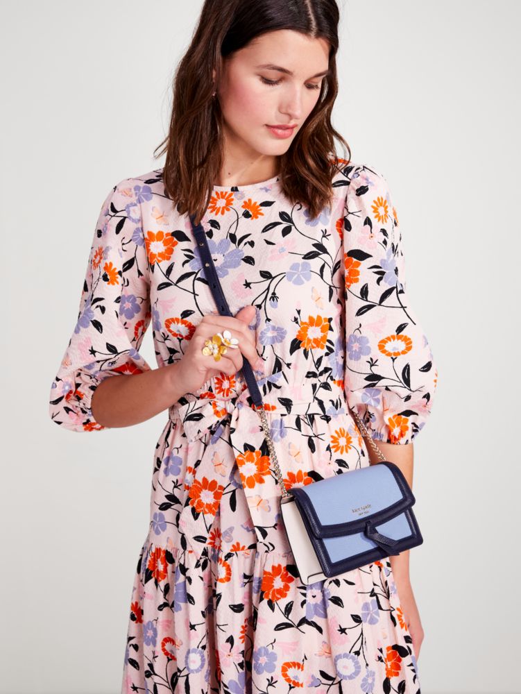 Knott Colorblocked Flap Crossbody, , Product