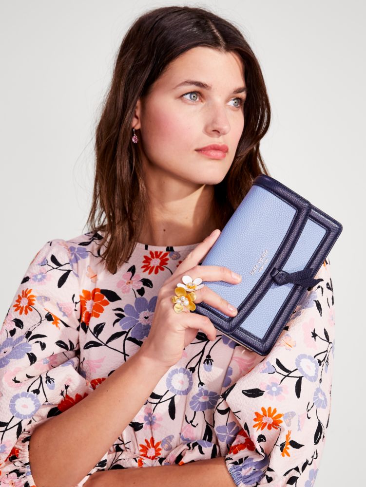 Knott Colorblocked Flap Crossbody, , Product