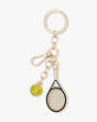 Kate Spade,Courtside Tennis Keychain,keychains,Multi