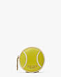 Kate Spade,Courtside 3D Tennis Ball Coin Purse,Granny Smith Green