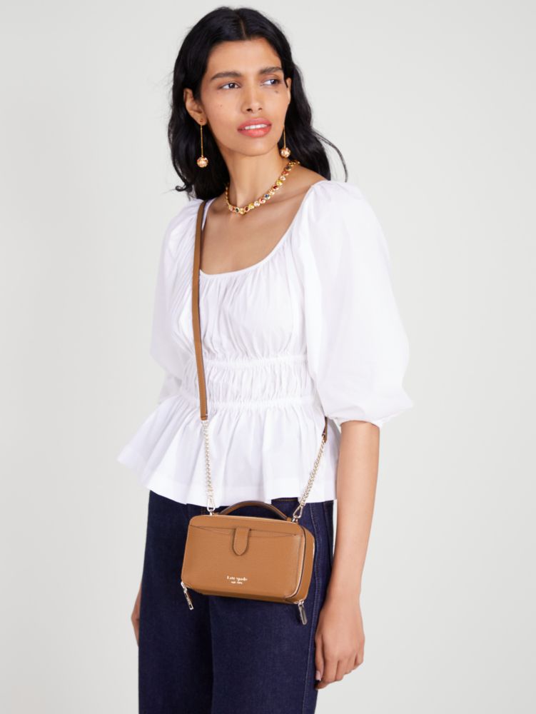 Kate Spade,Hudson Double Zip Crossbody,