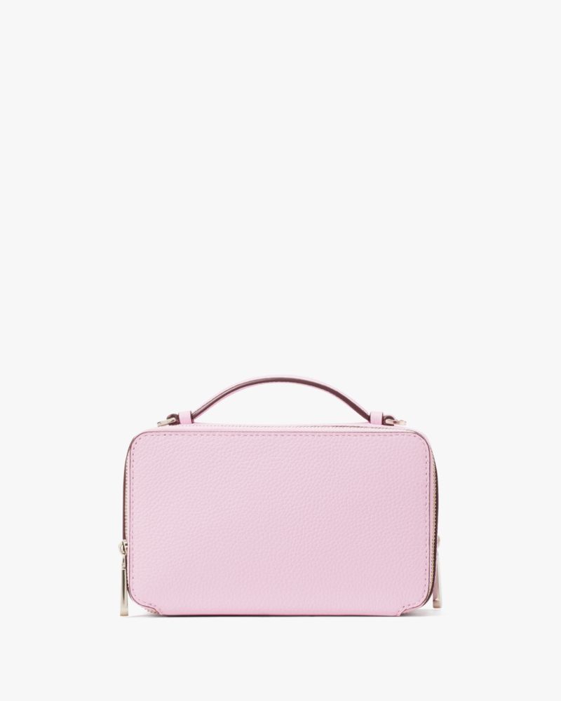 KATE SPADE Hudson Double Zip Crossbody Bag For Women (Pink, OS)