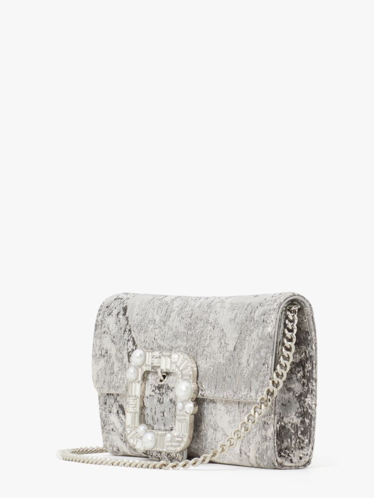 Kate Spade,Bridal Buckle Lurex Crossbody,