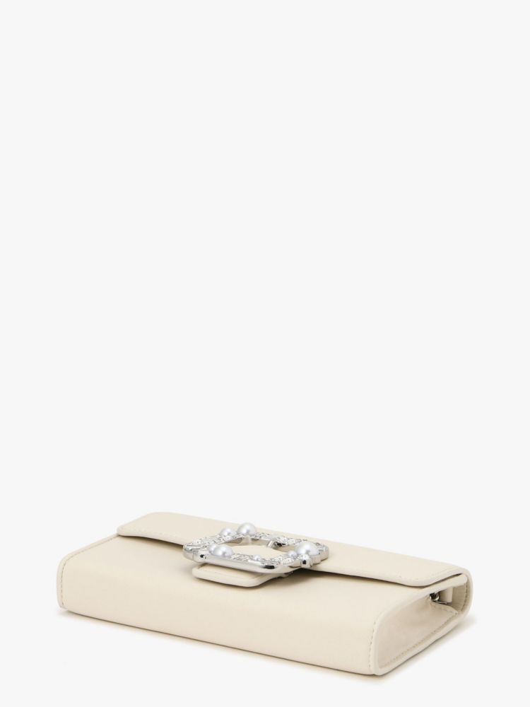 Kate Spade,ブライダル バックル クロスボディ,クロスボディ / 斜めがけ,アイボリー/アイボリー