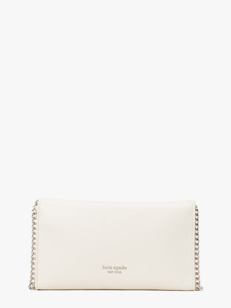 Kate Spade,Bridal Buckle Crossbody,Cream