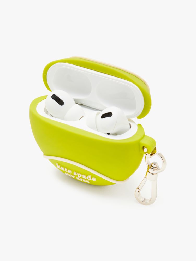 Courtside Silicone 3d Tennis Ball Airpods Pro Case Kate Spade