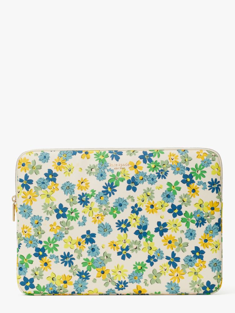 Kate spade floral outlet laptop bag