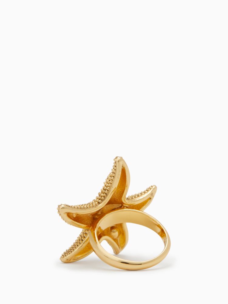 Kate Spade,sea star starfish ring,rings,