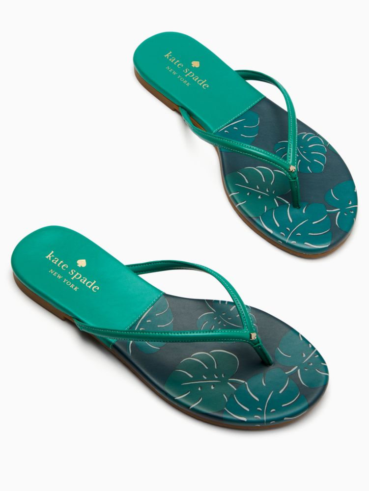 Kate spade hot sale green sandals