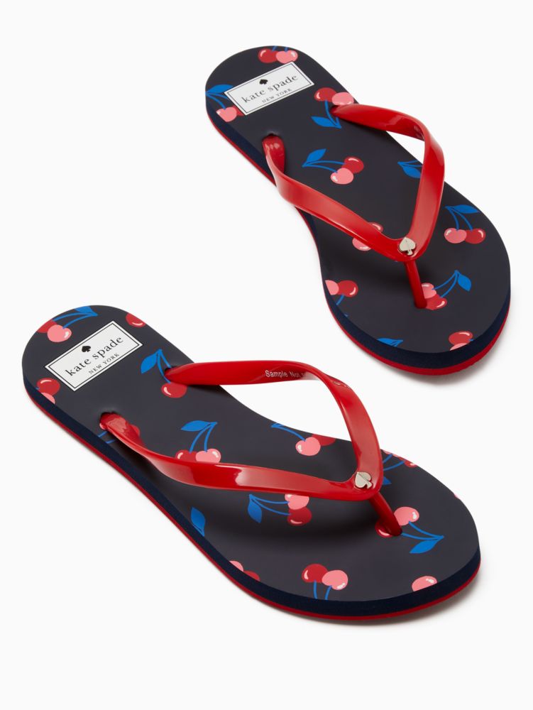 Kate spade hot sale navy flip flops