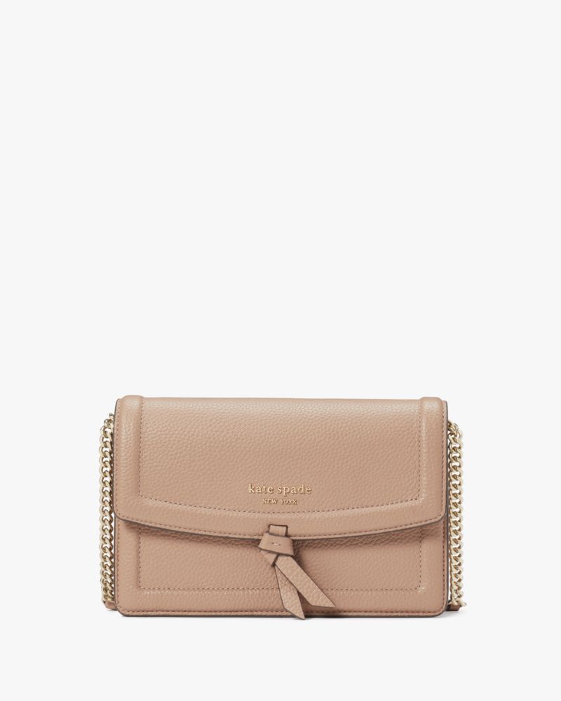 新作通販 【kate spade new york】ノット フラップ クロスボディ - バッグ