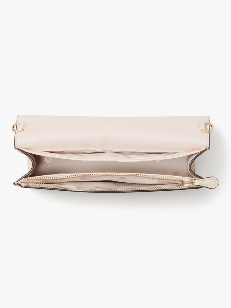 Kate Spade,Knott Flap Crossbody,Leather,Crossbody,Logo,Metal,Day Party,